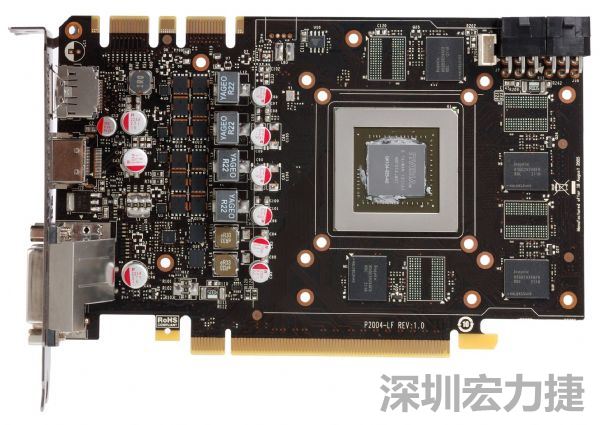 FPGA、GPU等高復(fù)雜度整合晶片，因為引腳過多，必須搭配HDI板進行功能整合。