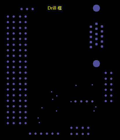 產(chǎn)生Drill File及 Map File 的Gerber 檔案，此會產(chǎn)生描述此PCB所用到的鉆孔的孔徑尺寸及鉆孔的座標(biāo)資訊。