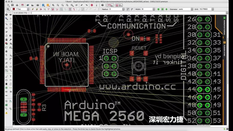 CadSoft EAGLE是一款專業(yè)的印刷電路板(PCB)設(shè)計(jì)軟件，低成本、便于使用、功能強(qiáng)大。